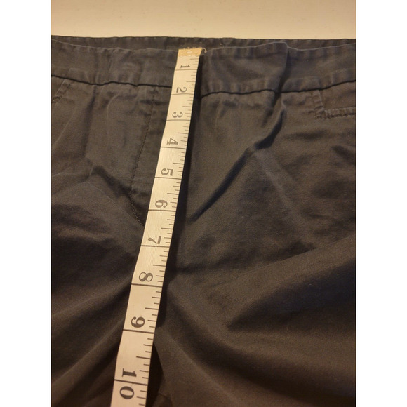 Talbots Signature Black Mid Rise Career Casual Cropped Pants Women's Size 14 - Picture 4 of 10